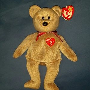1999 Ty Beanie Baby Signature Bear