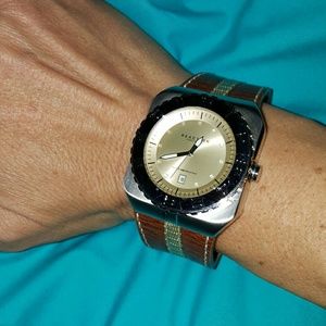 Reaction Leather Watch