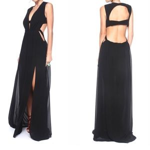 cutout BCBG gown