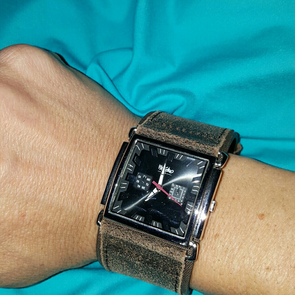 Mossimo Leather Watch