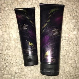 Black Amethyst Set-Bath and body works (used)