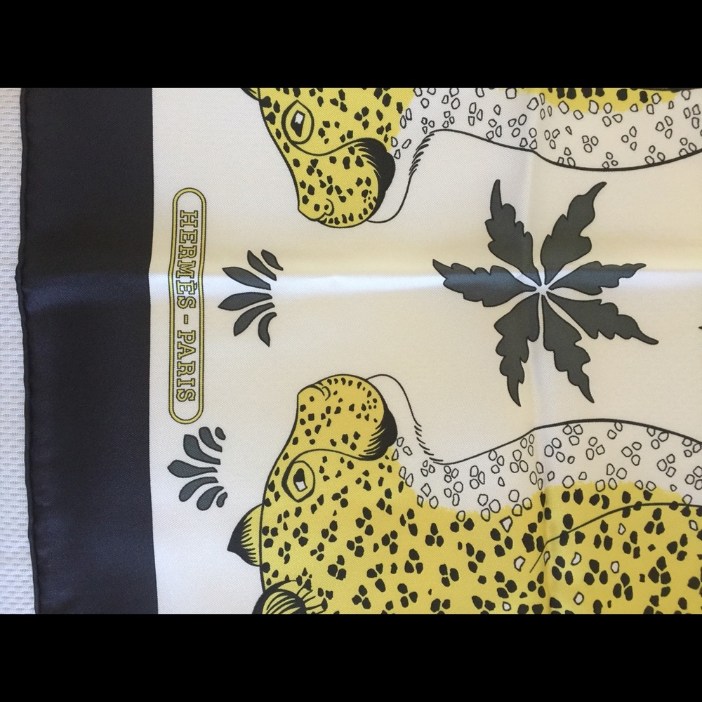 Authentic Hermes Silk Scarf