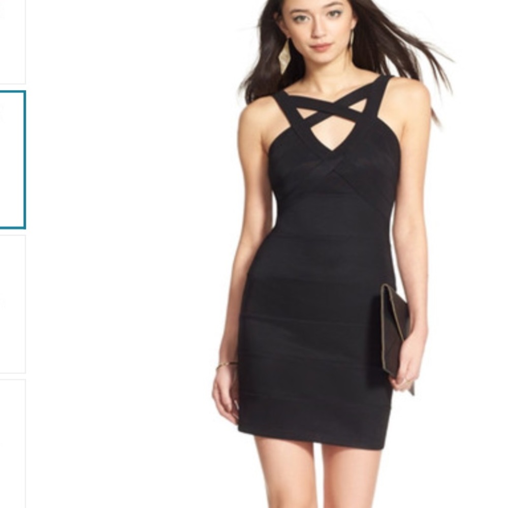 NORDSTROMS Love Nikki law bodycon dress