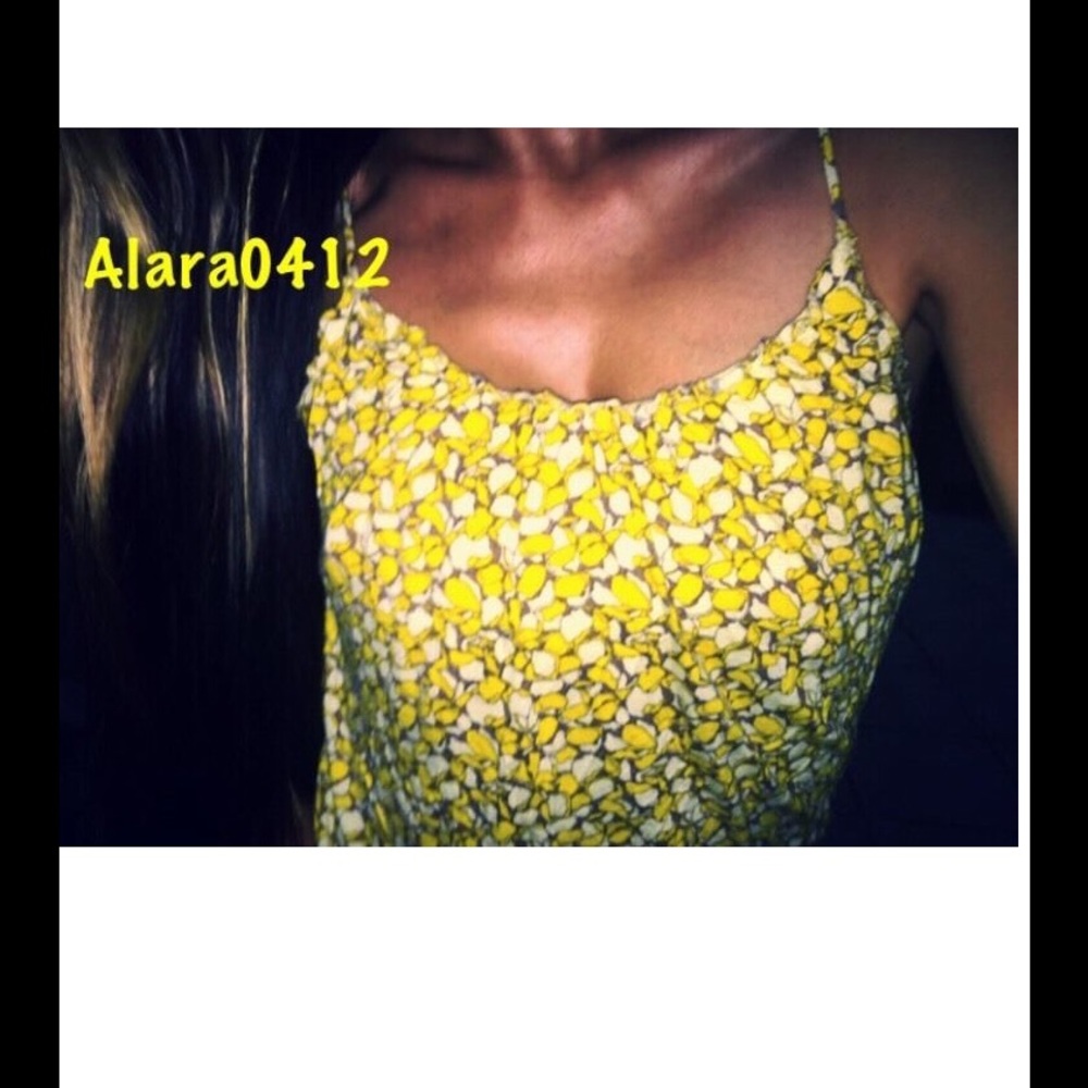 XS OLD NAVY FLORAL FLOWY SPAGHETTI STRAP TOP