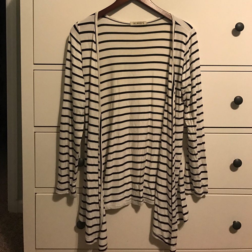 Striped Cardigan