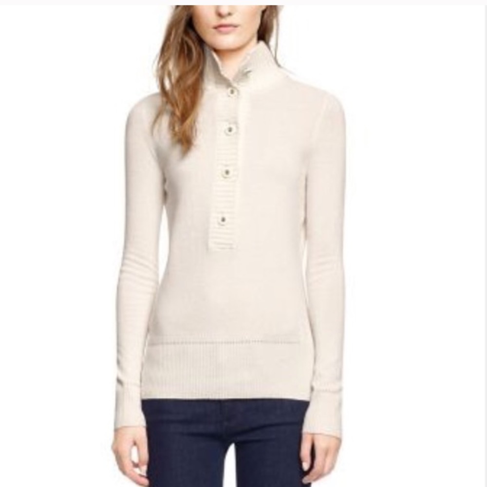 Tory birch ivory cashmere Giselle sweater