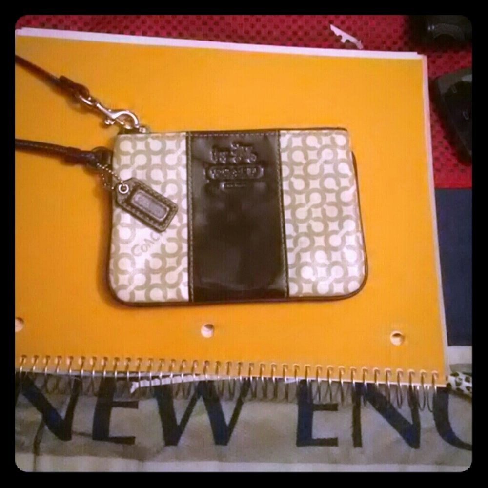 Coach hand and key chain wallets