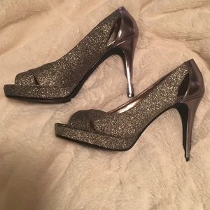 Alfani silver heels