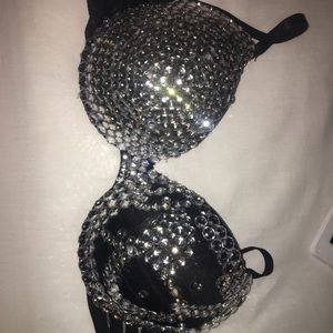 Bustier and makeup gift basket