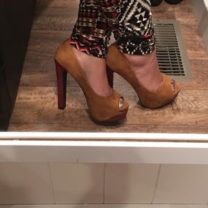 ⚡️FLASH SALE⚡️ ❤️D Color Block Platform Heel