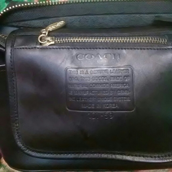 Leather Coach purse - Picture 2 of 2