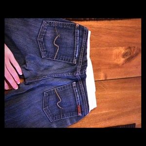 7 For All Mankind Boot Cut Maternity Jeans