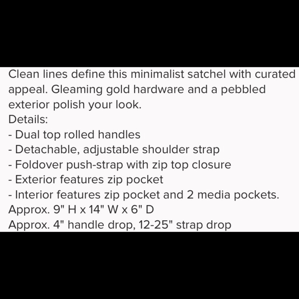 classic satchel - Picture 6 of 8