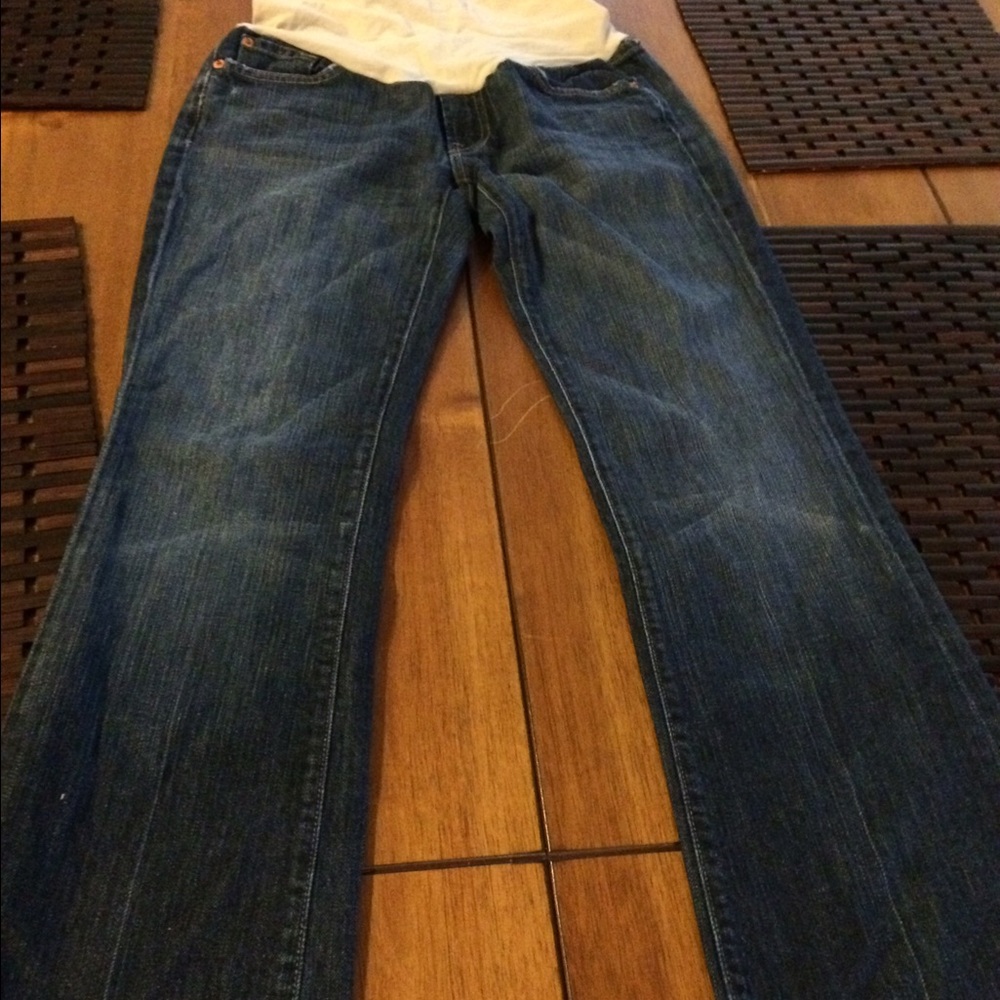7 For All Mankind Boot Cut Maternity Jeans