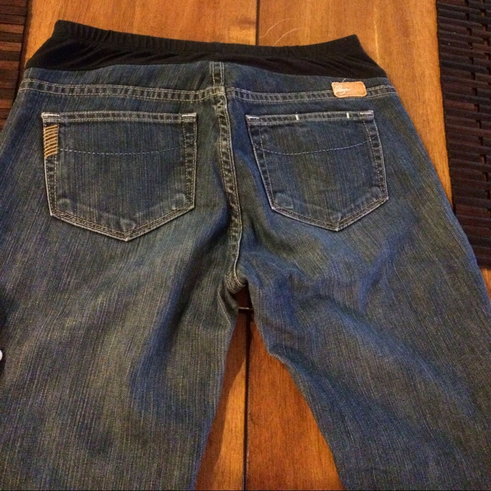 Paige Blue Heights Premium Maternity Jeans