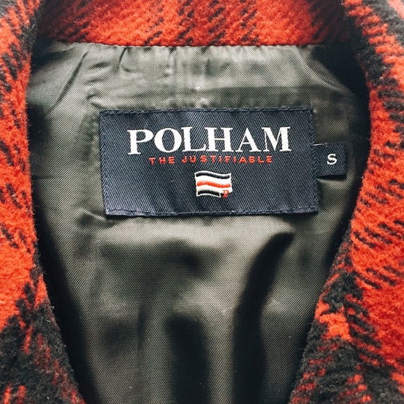 ❗SOLD❗LIKE NEW WOOL BLEND PLAID ZIP UP COAT - Picture 5 of 6