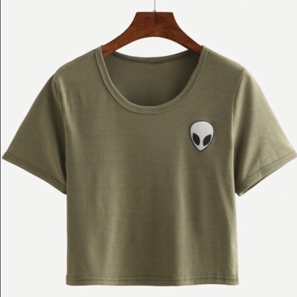 Alien crop top