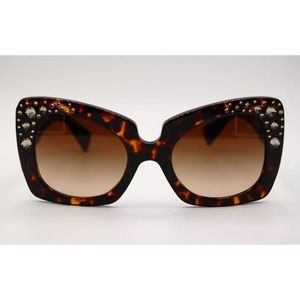 Versace 4308B HAVANA medusa 54 mm sunglasses