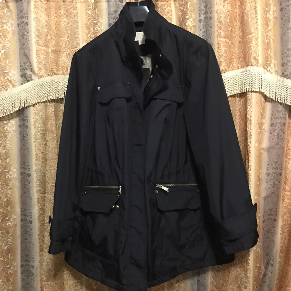 Women's Black Michael Hooded Anorak Jacket