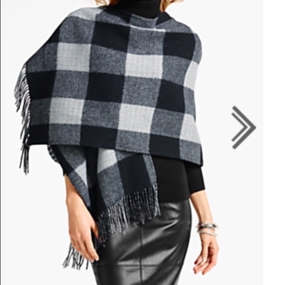 Blanket wrap scarf, Talbots, mint condition