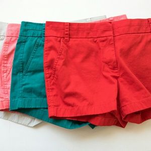 J.Crew Chino Shorts Bundle