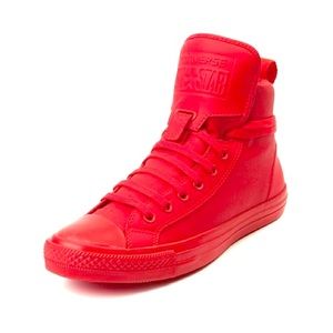 Women's Red High Top Chucks/Converse