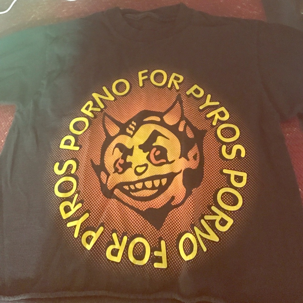 Porno for pyros vintage rare tshirt