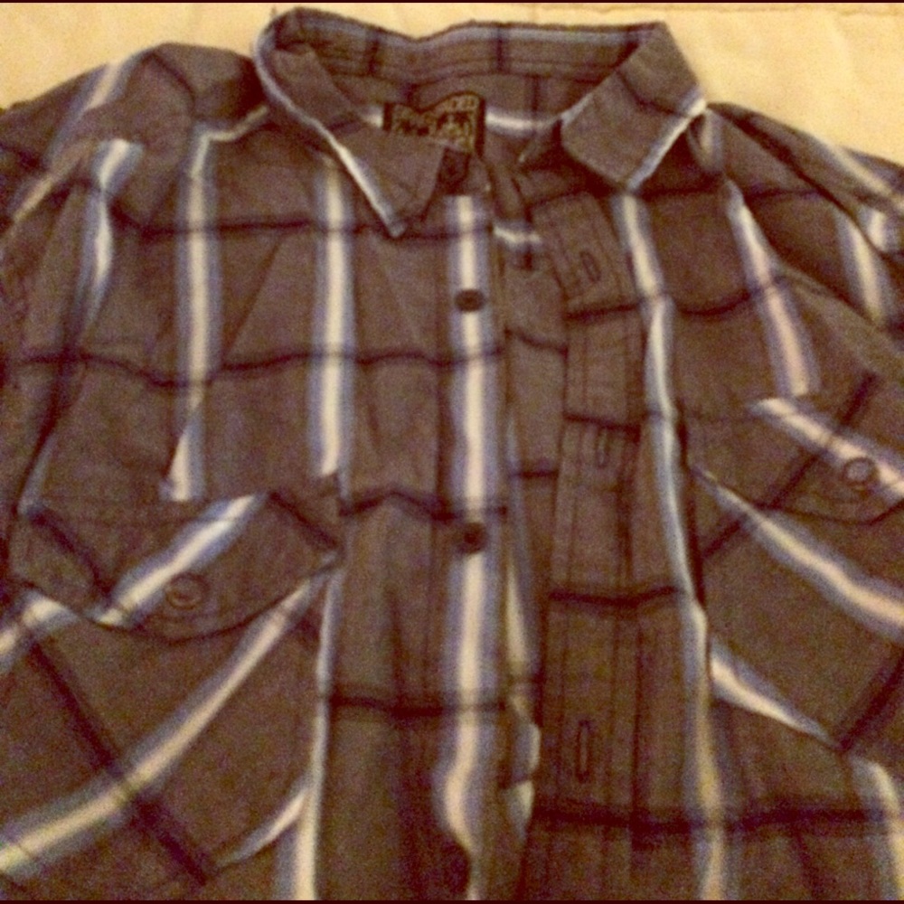 Men's button up long sleeve