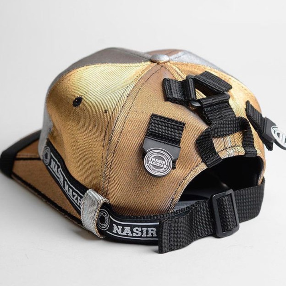 Nasir Mazhar gold hat