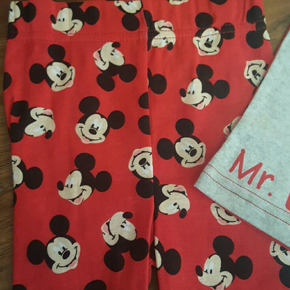 Boys MICKEY MOUSE 2 Pc pajamas - Picture 3 of 3