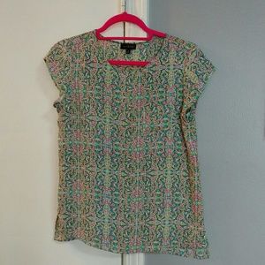 Multicolor blouse from The Limited. XS