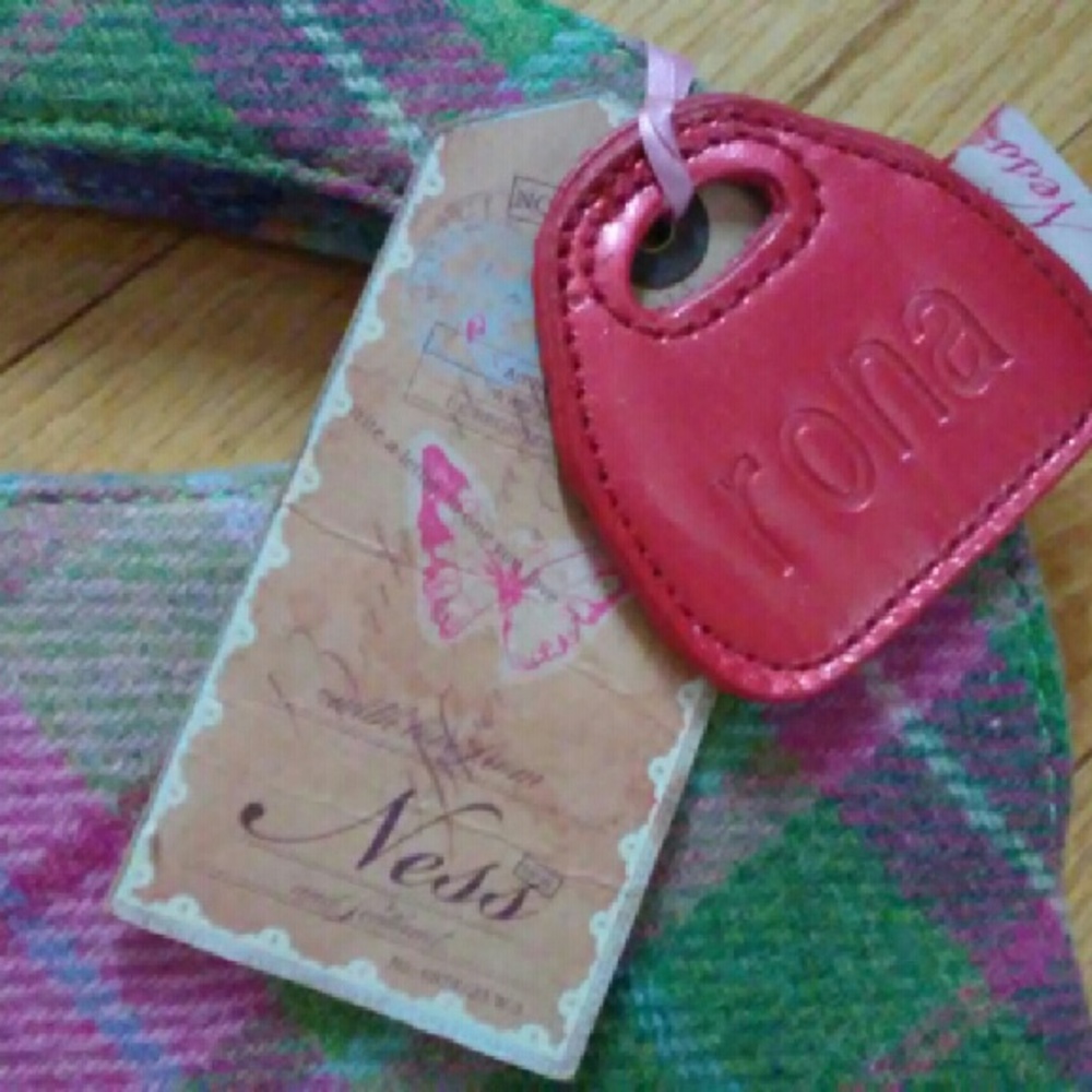 Ness Tweed Tote Handbag