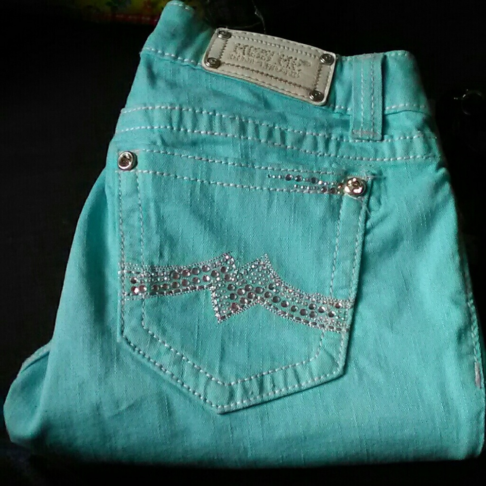 Baby blue Miss Me jeans