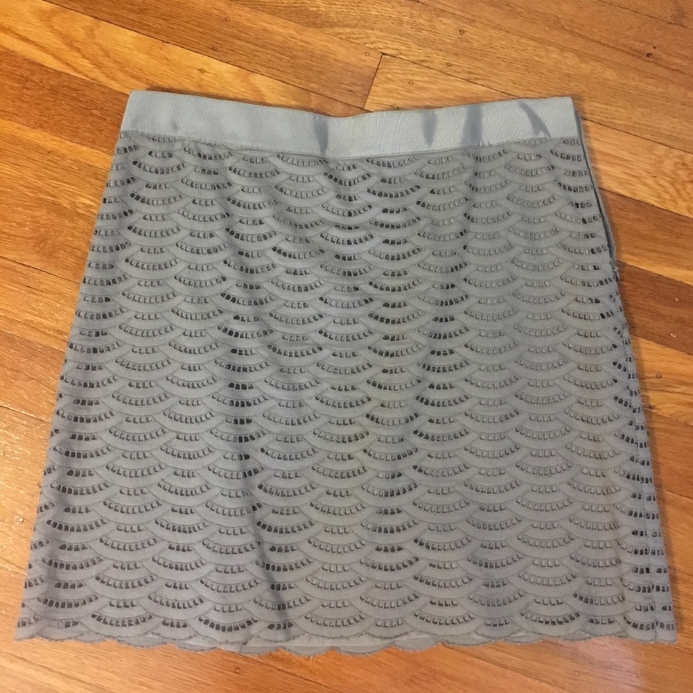J. Crew Eyelet Mini Skirt