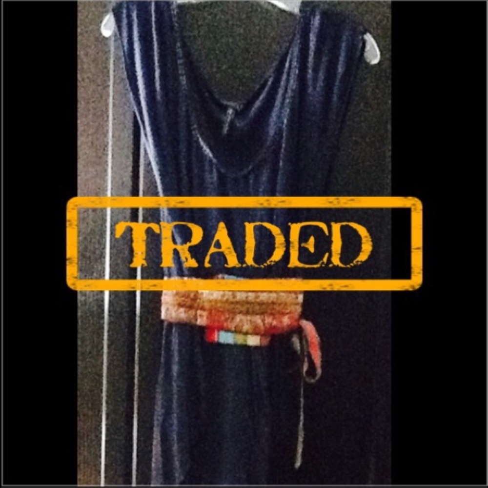 TRADED-Anthropologie Peasant Belted Top