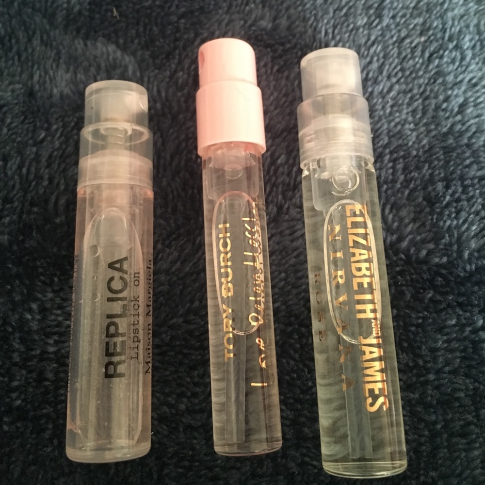 3 Fragrance samples