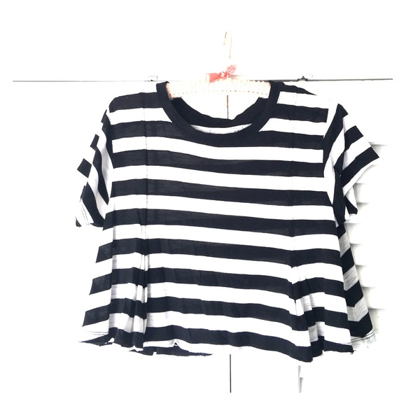 Free People Tops - Free People "We the Free" Cropped Tee
