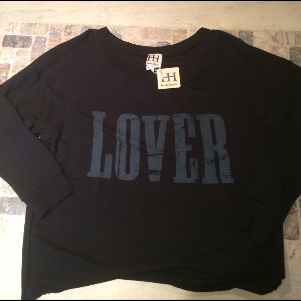 Haute Hippie "lover" top XS