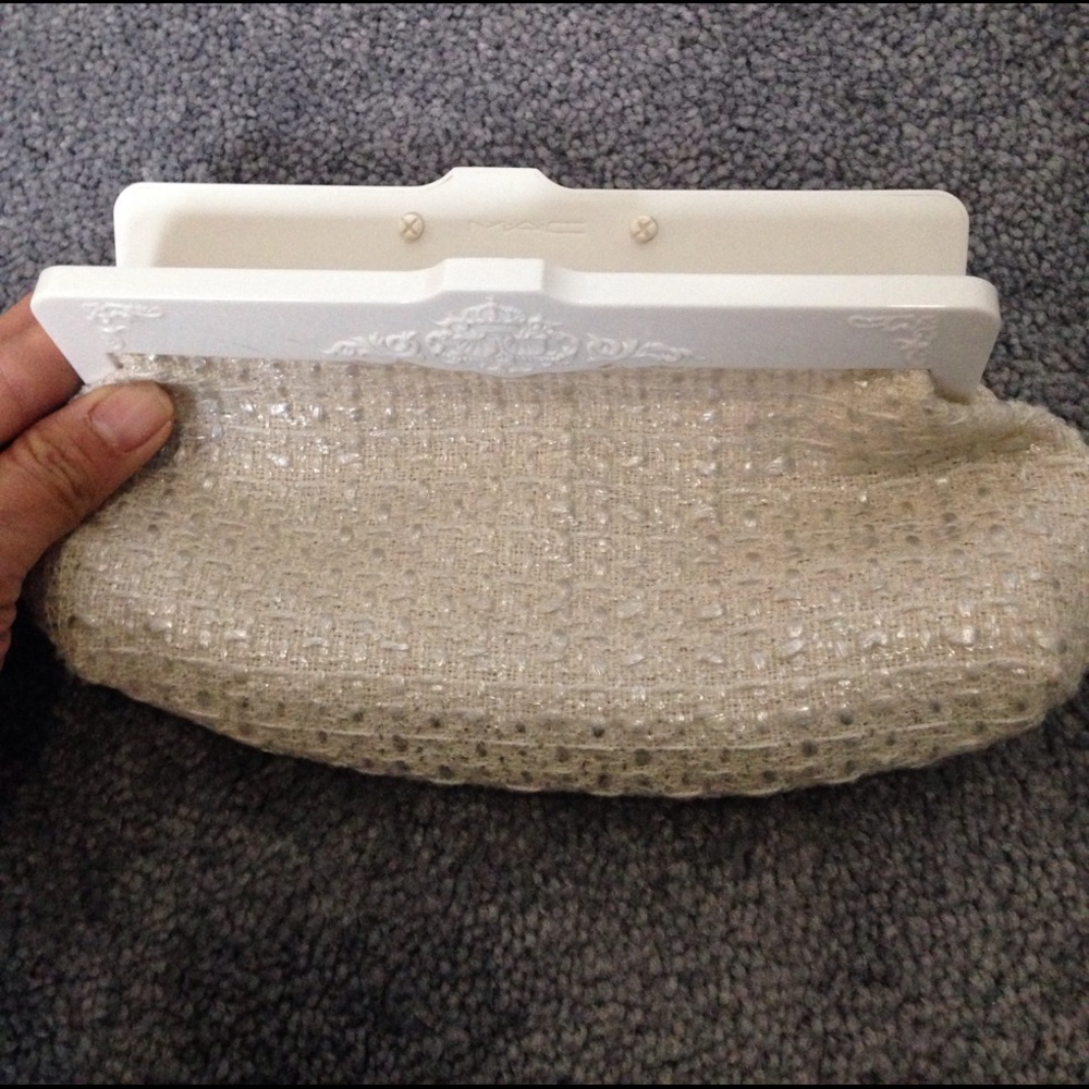 MAC cosmetics bag/clutch