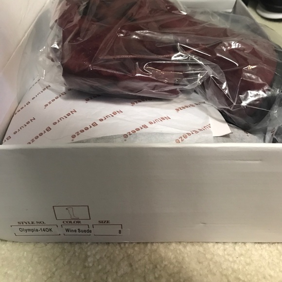 Merlot over the knee boots. - Picture 4 of 4