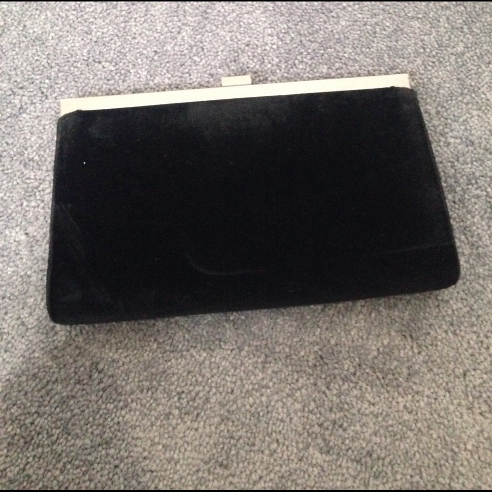 Ralph Lauren velvet clutch