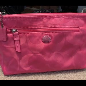 Coach cosmetic bag