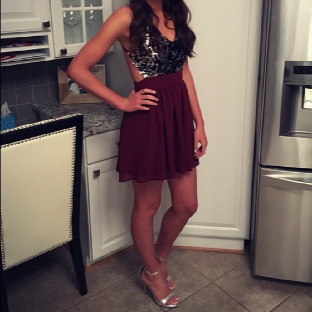 Winter formal dress
