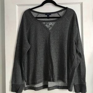 Grey sweatshirt with a little ✨