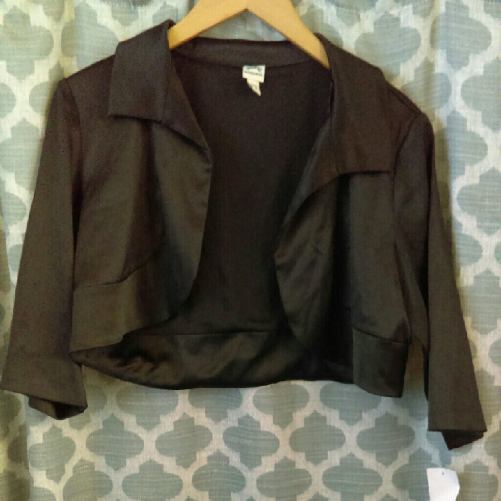 Black Bolero Shrug Cover up