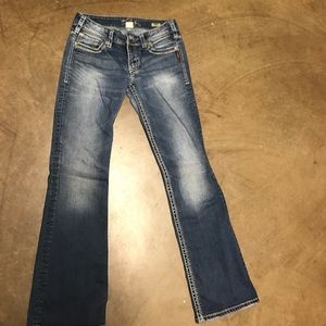 Silver Suki Jeans size 29