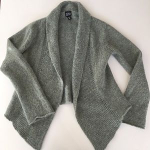 Eileen Fisher • Green mohair cardigan