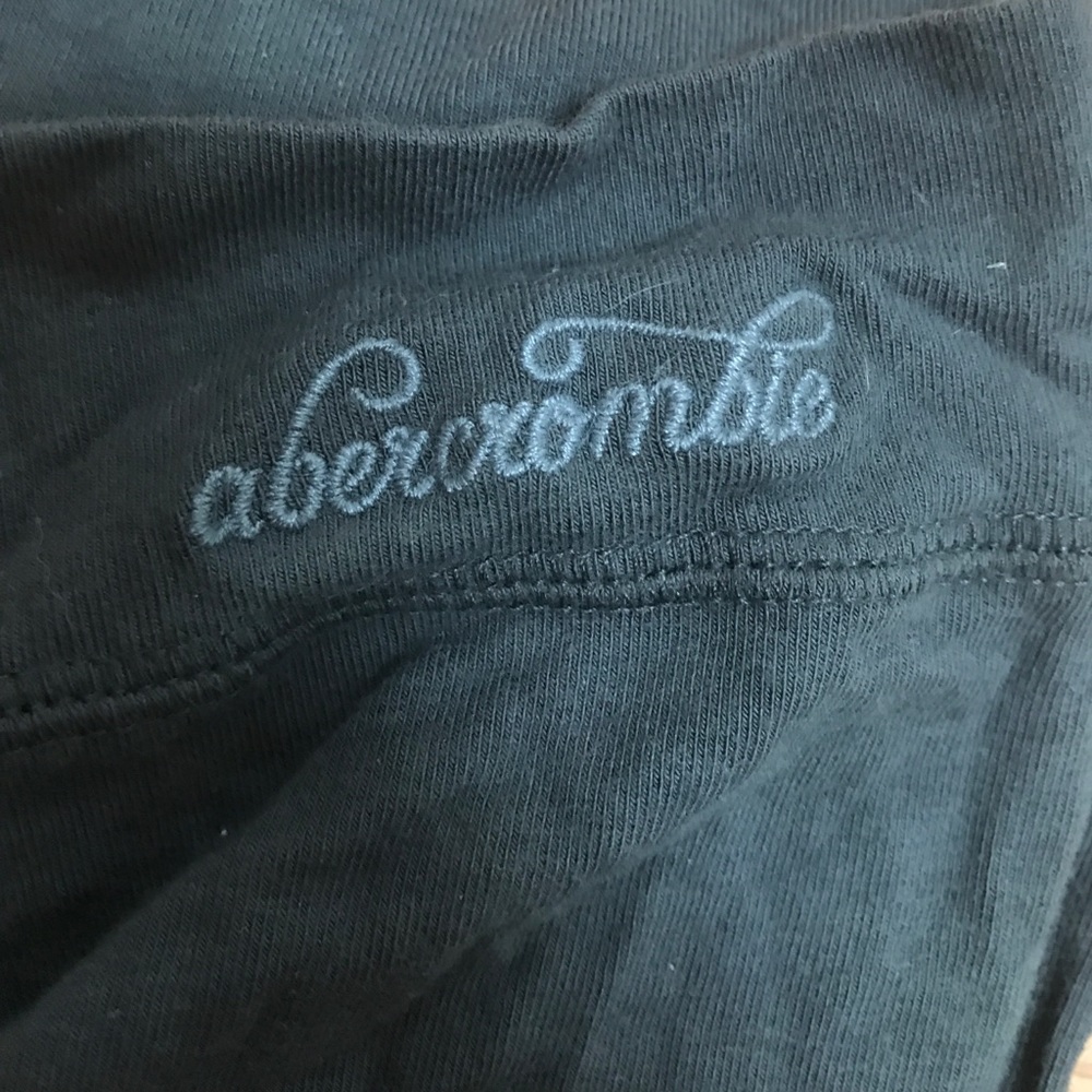 Abercrombie Grey Lace Bottom Leggings - Picture 3 of 3