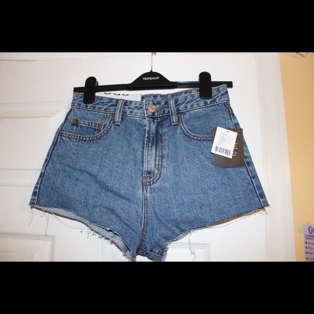 Urban Outfitters high waisted jean cut off shorts!