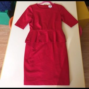 eci red dress